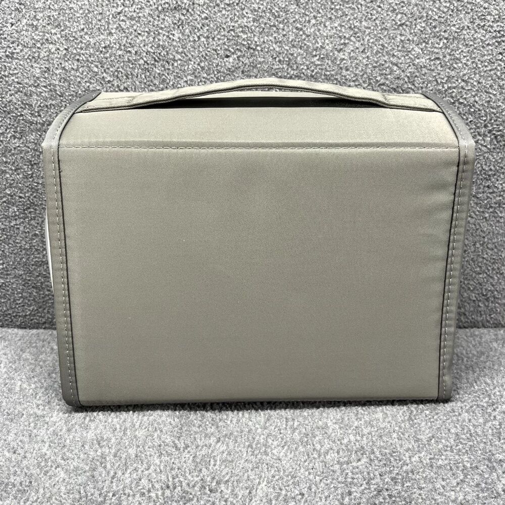GoGo Travel Bag Hanging Toiletry Cosmetic Pouch Gray Compact Purse‎ - Picture 8 of 11